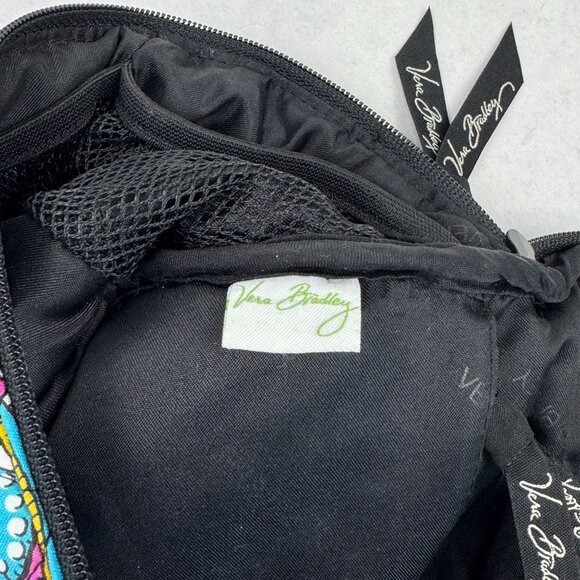 Vera Bradley Parisian Paisley Cosmetic Bag Quilted Zip Makeup Travel Organizer - Picture 14 of 15